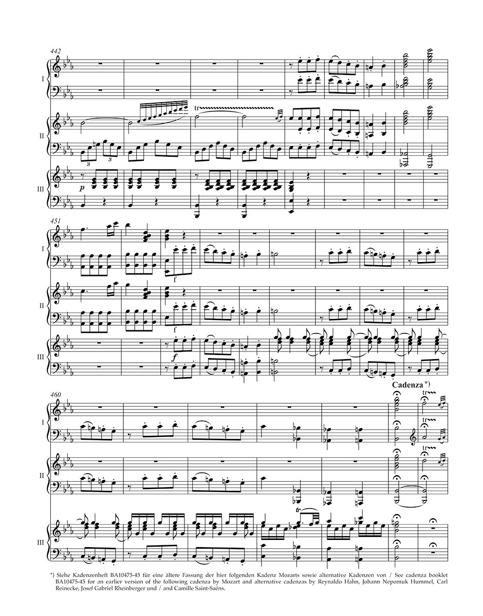 Mozart: Concerto for two Pianos No. 10 in E-flat Major, K. 365 (316a)