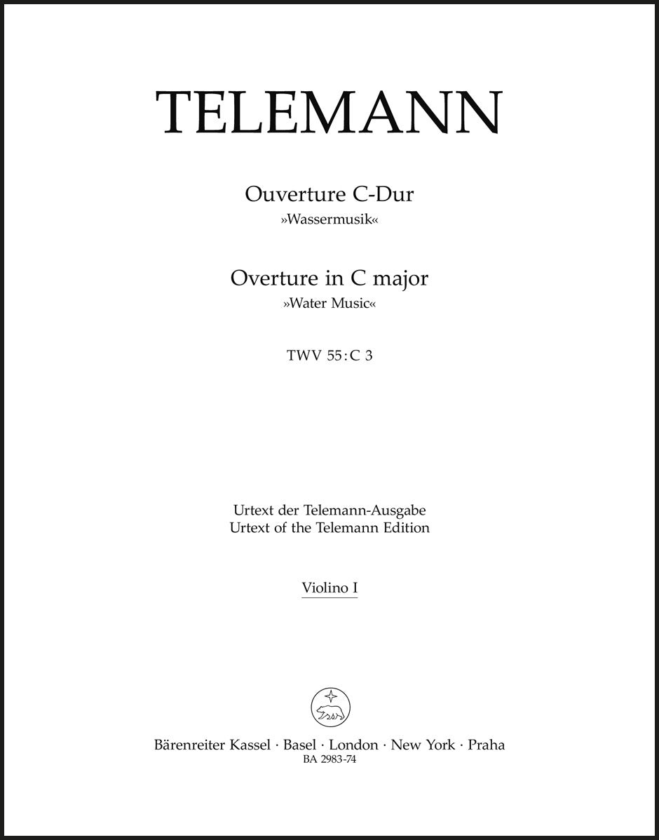 Telemann: Overture in C Major, TWV 55:C3