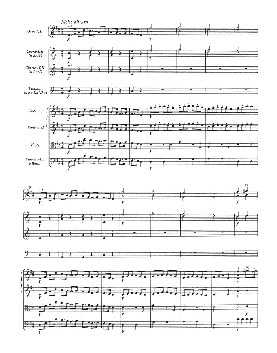 Mozart: Symphony No. 7 in D Major, K. 45