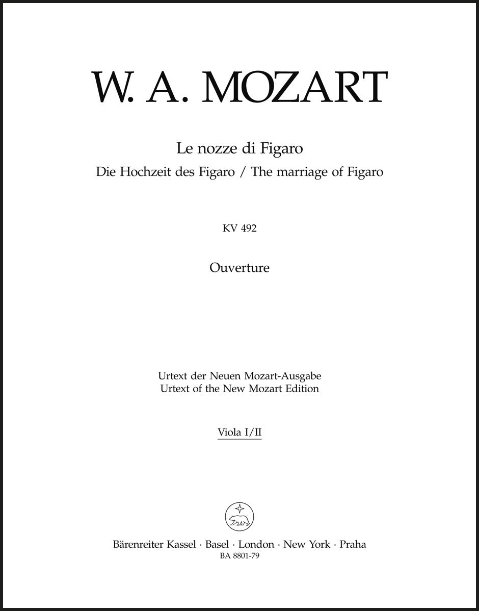 Mozart: Overture to The Marriage of Figaro, K. 492