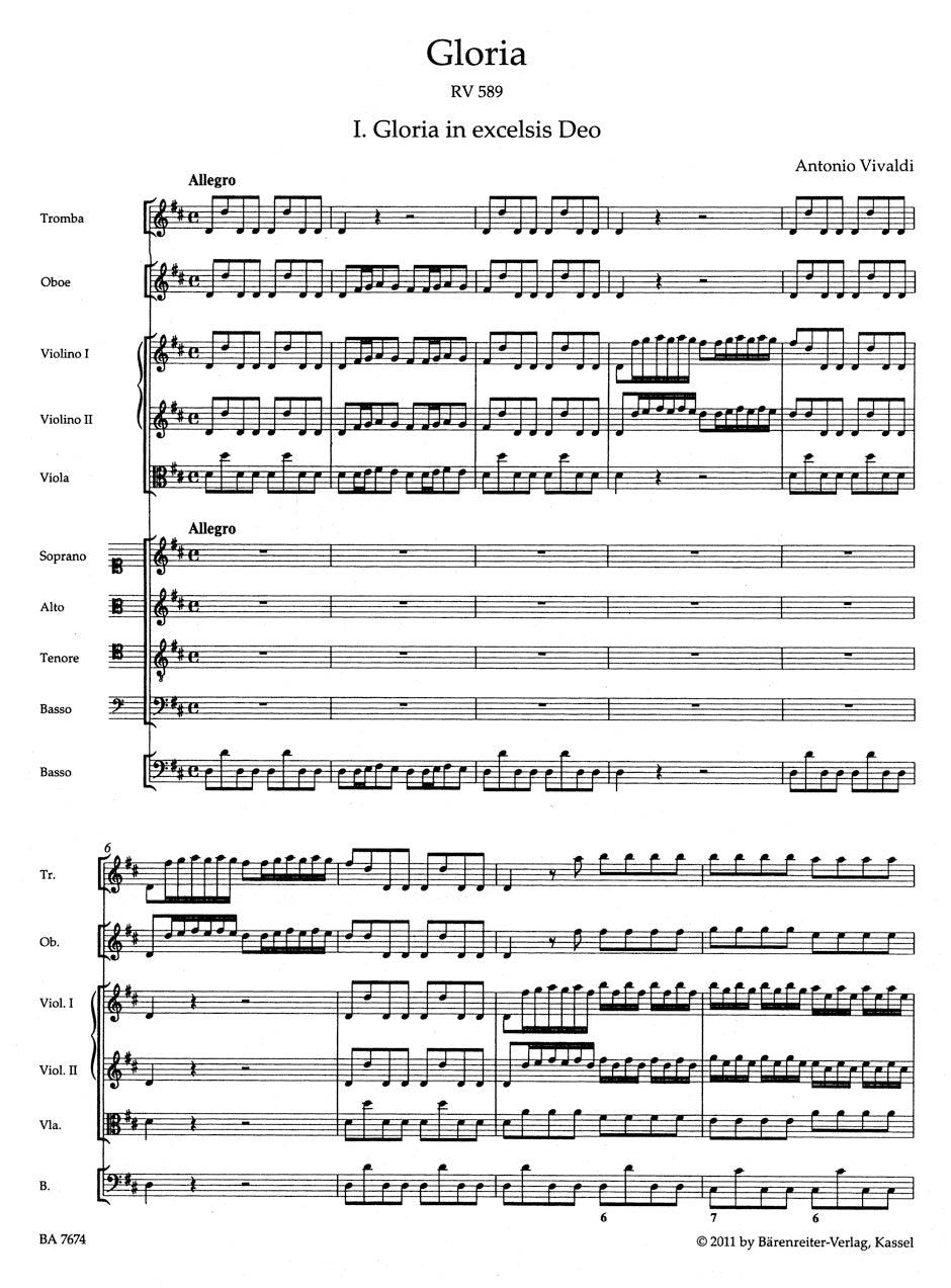 Vivaldi: Gloria, RV 589