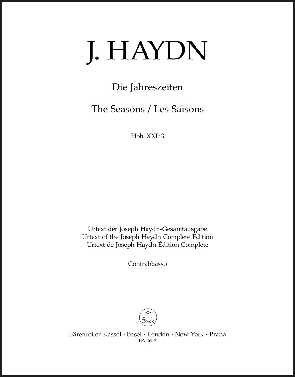 Haydn: The Seasons, Hob. XXI:3