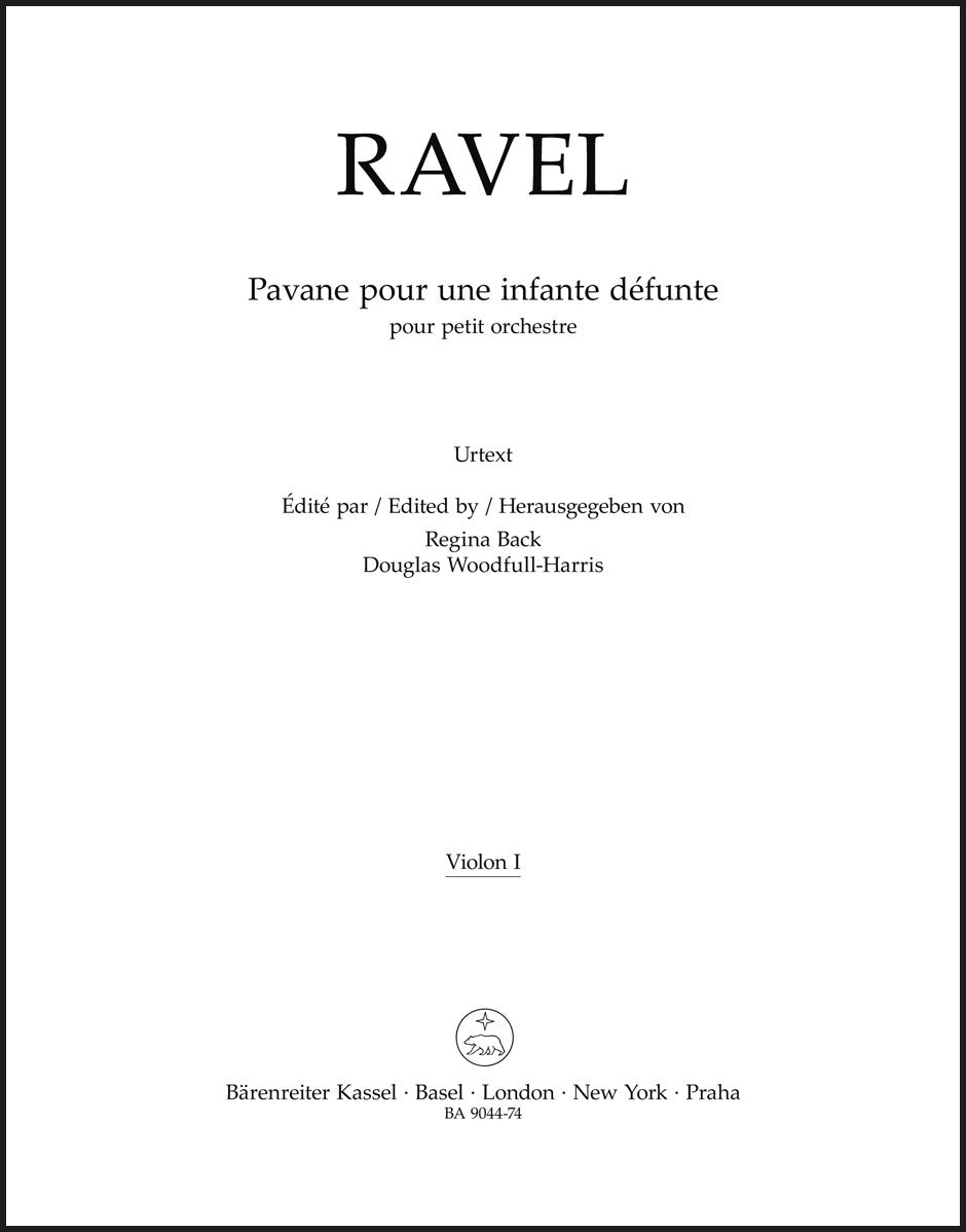 Ravel: Pavane for a Dead Princess (orchestral version)