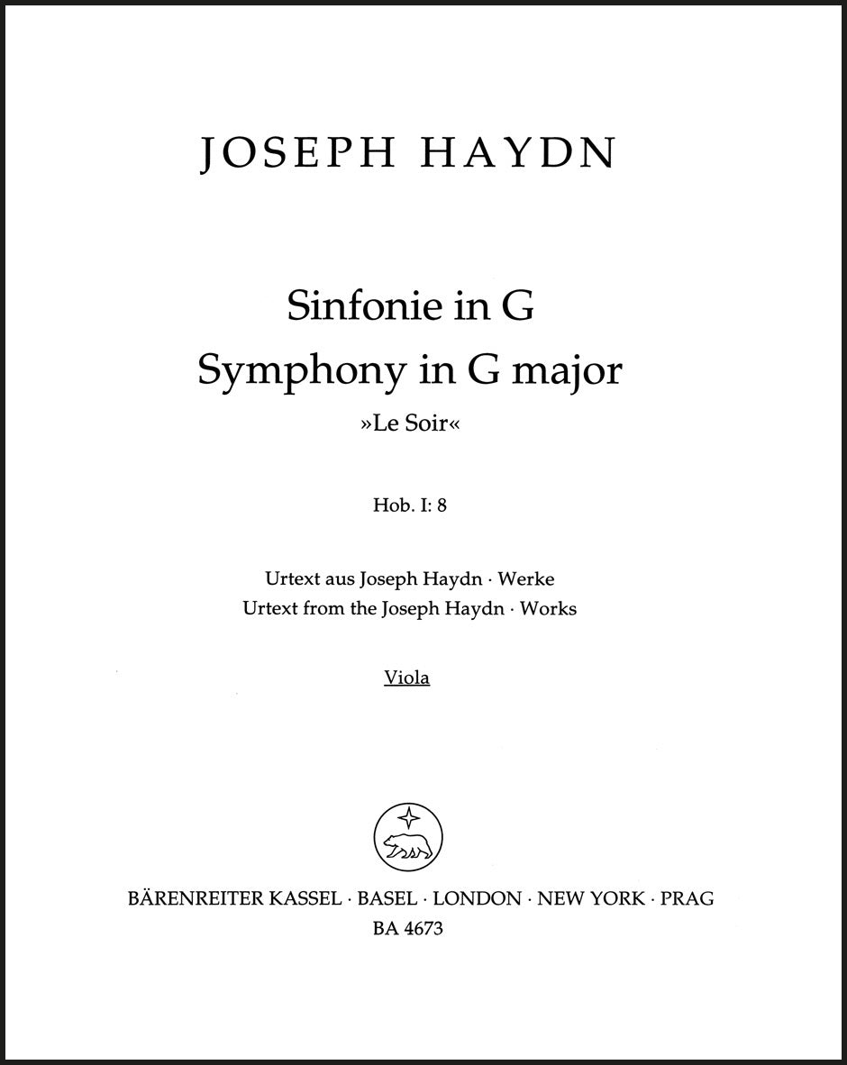 Haydn: Symphony No. 8 in G Major, Hob. I:8