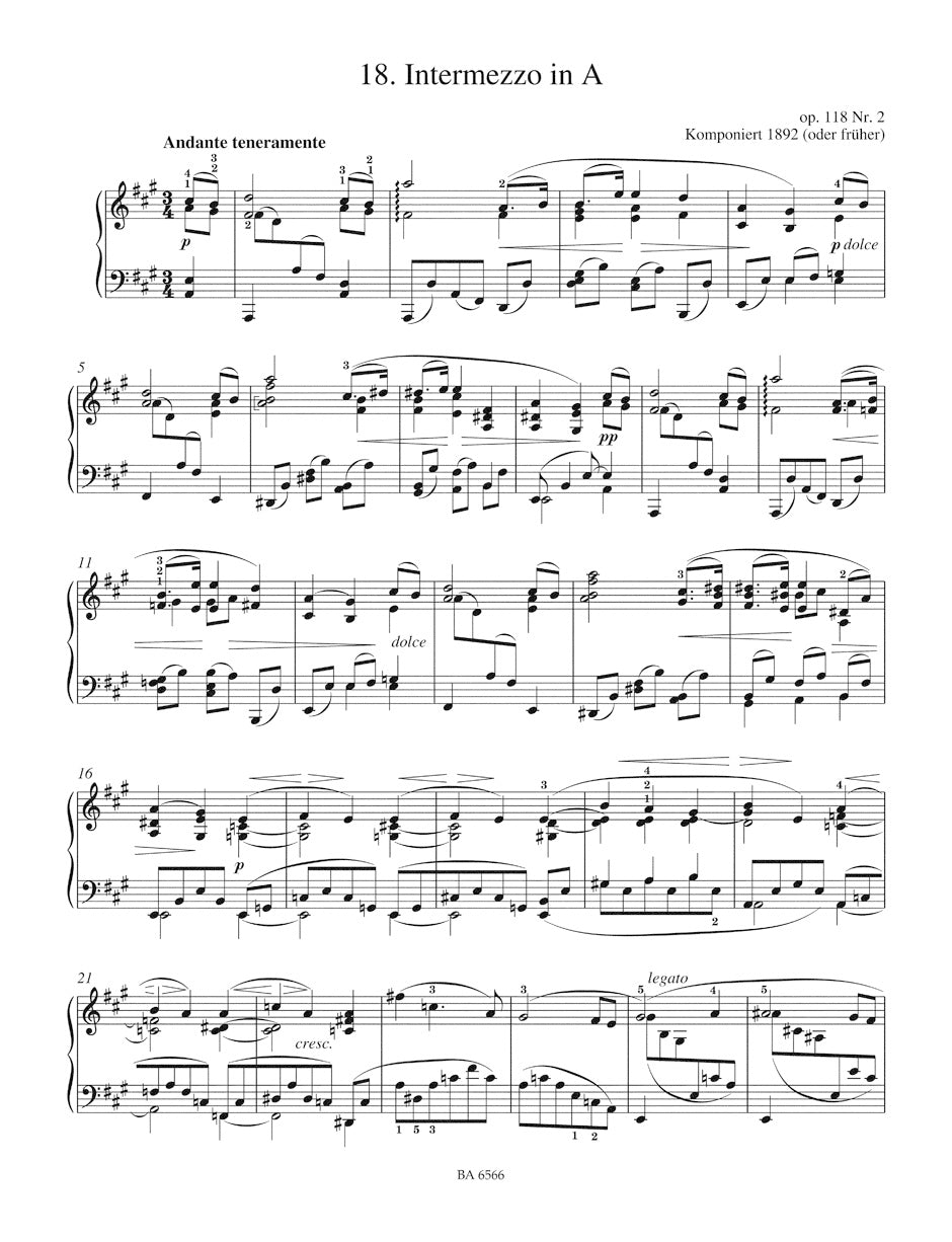 Brahms: Easy Piano Pieces and Dances