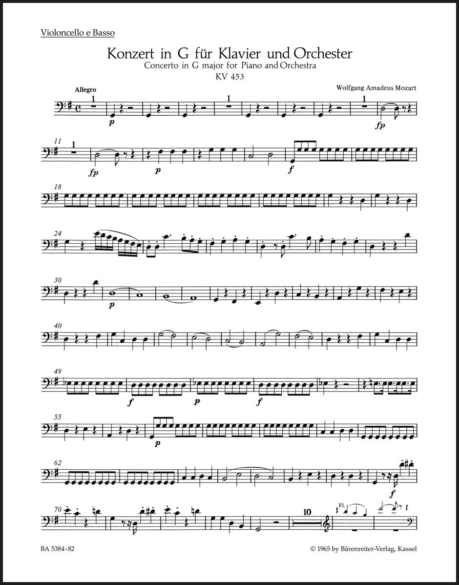 Mozart: Piano Concerto No. 17 in G Major, K. 453