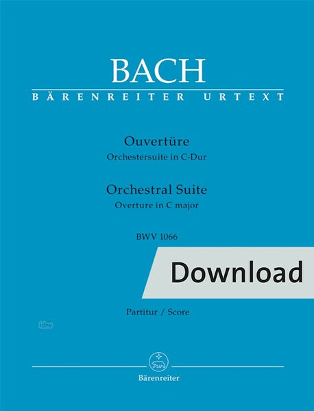 Bach: Orchestral Suite (Overture) in C Major, BWV 1066