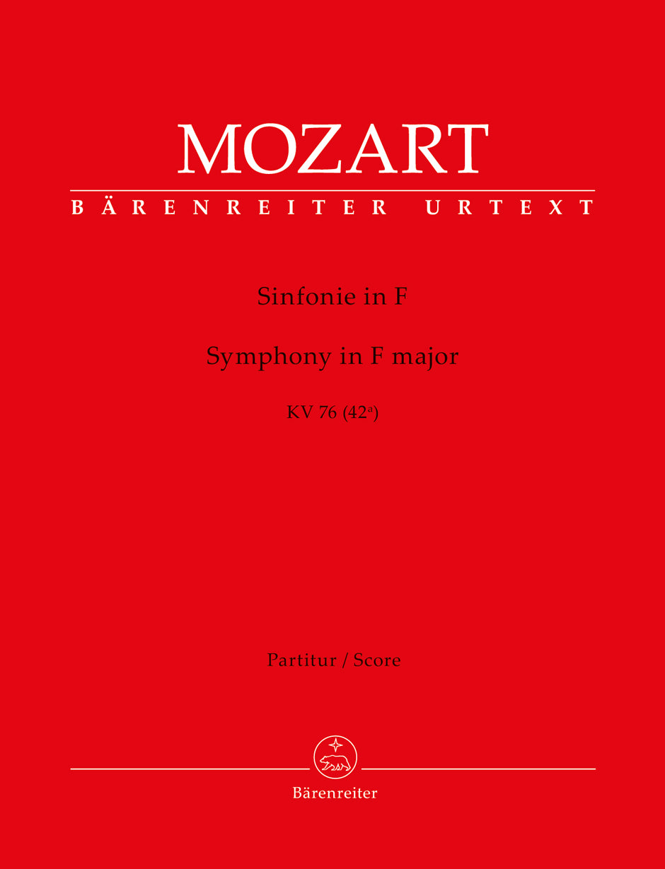 Mozart: Symphony in F Major, K. 76 (42a)