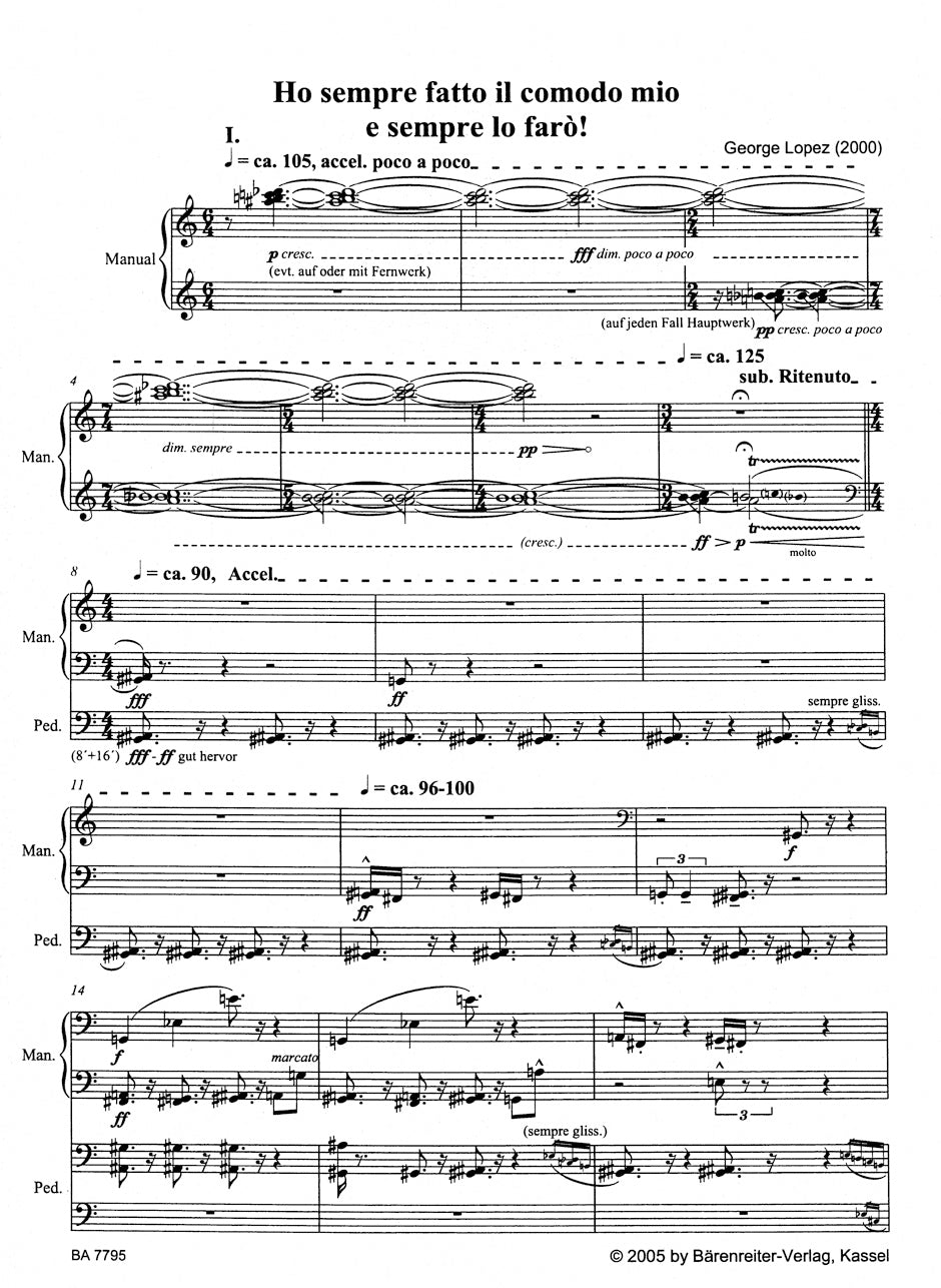 López: Ho sempre fatto il comodo mio e sempre lo fàro!