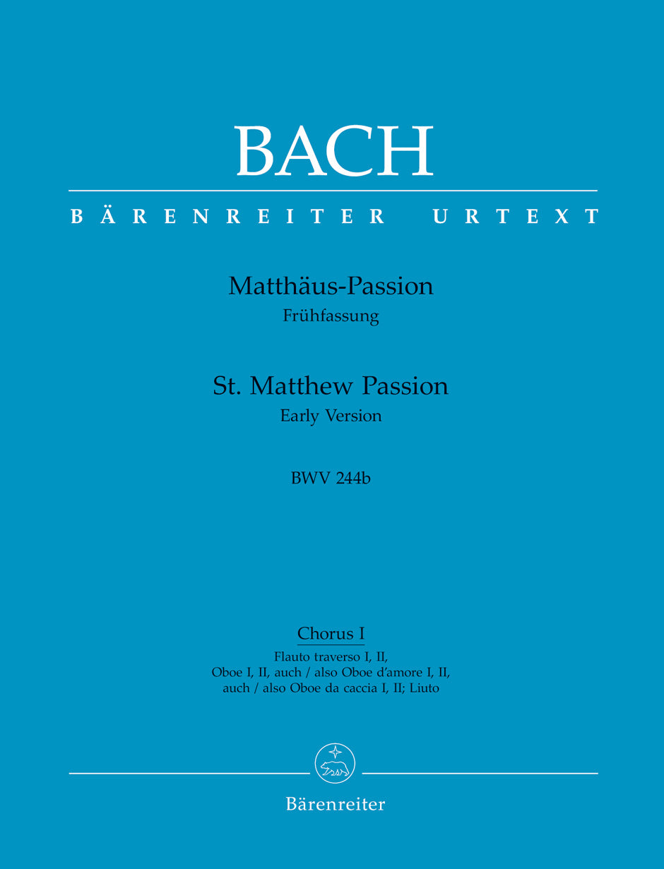 Bach: St. Matthew Passion, BWV 244b