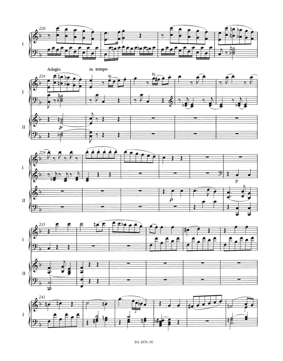 Mozart: Piano Concerto No. 11 in F Major, K. 413 (387a)