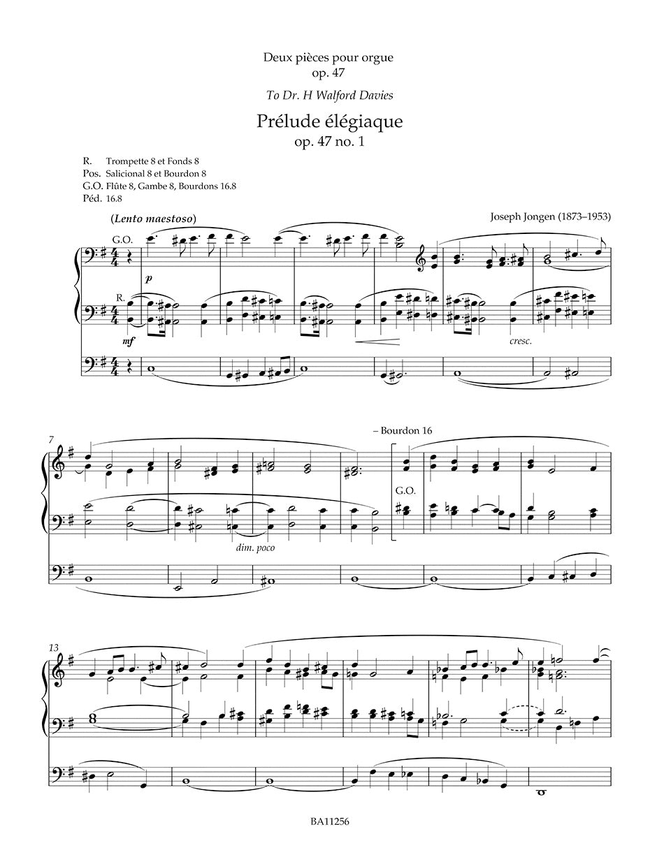 Jongen: Complete Works for Organ and Harmonium - Volume 2