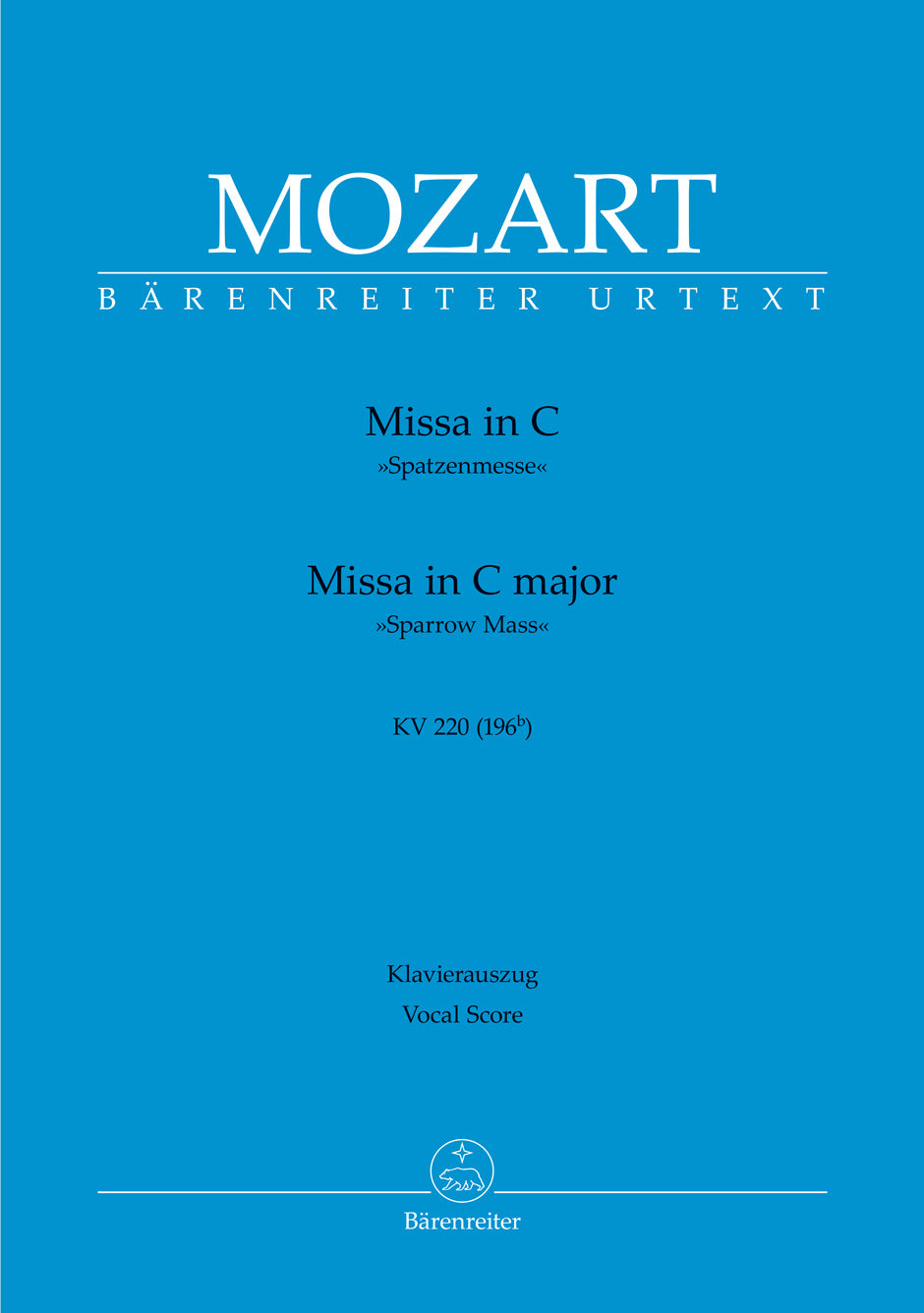Mozart: Missa in C Major, K. 220 (196b)