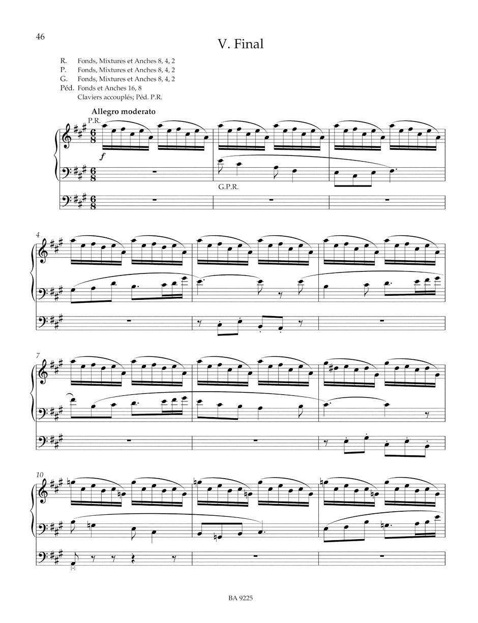 Vierne: Symphony No. 5, Op. 47