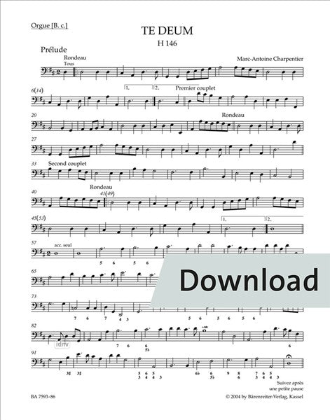 Charpentier: Te Deum, H 146