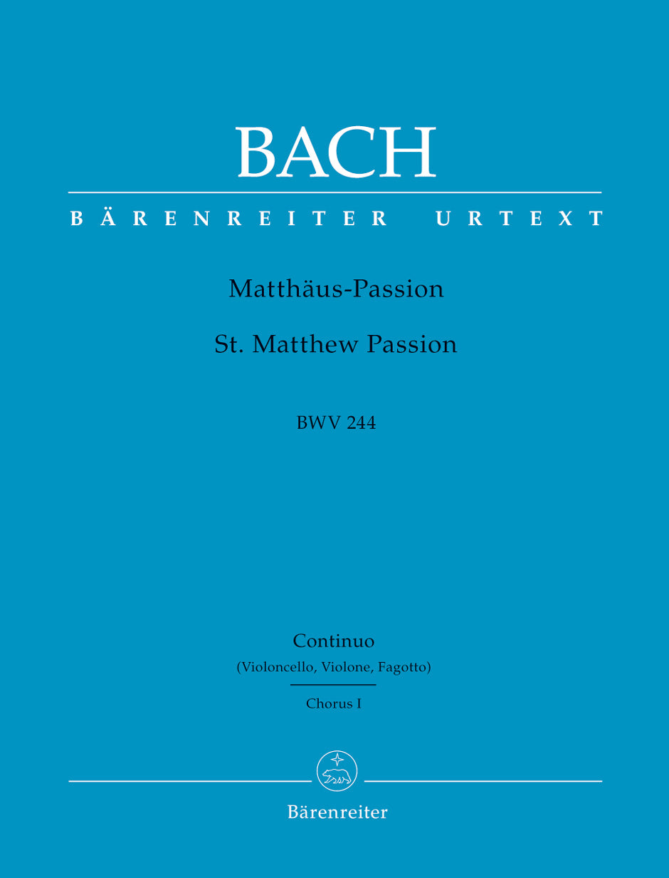 Bach: St. Matthew Passion, BWV 244