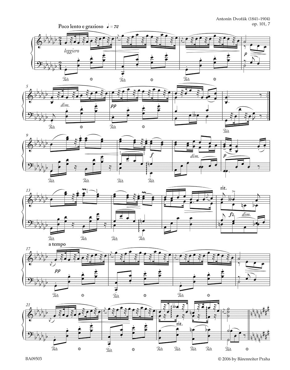 Dvořák: Humoresque in G-flat Major, Op. 101, No. 7