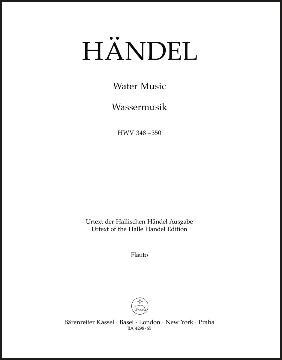 Handel: Water Music, HWV 348-350