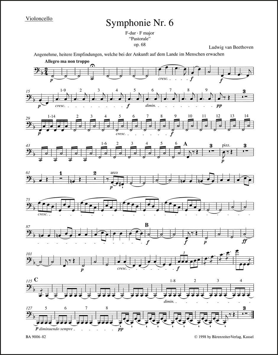 Beethoven: Symphony No. 6 in F Major, Op. 68 ("Pastorale")