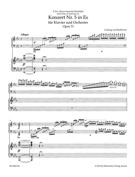 Beethoven: Piano Concerto No. 5 in E-flat Major, Op. 73