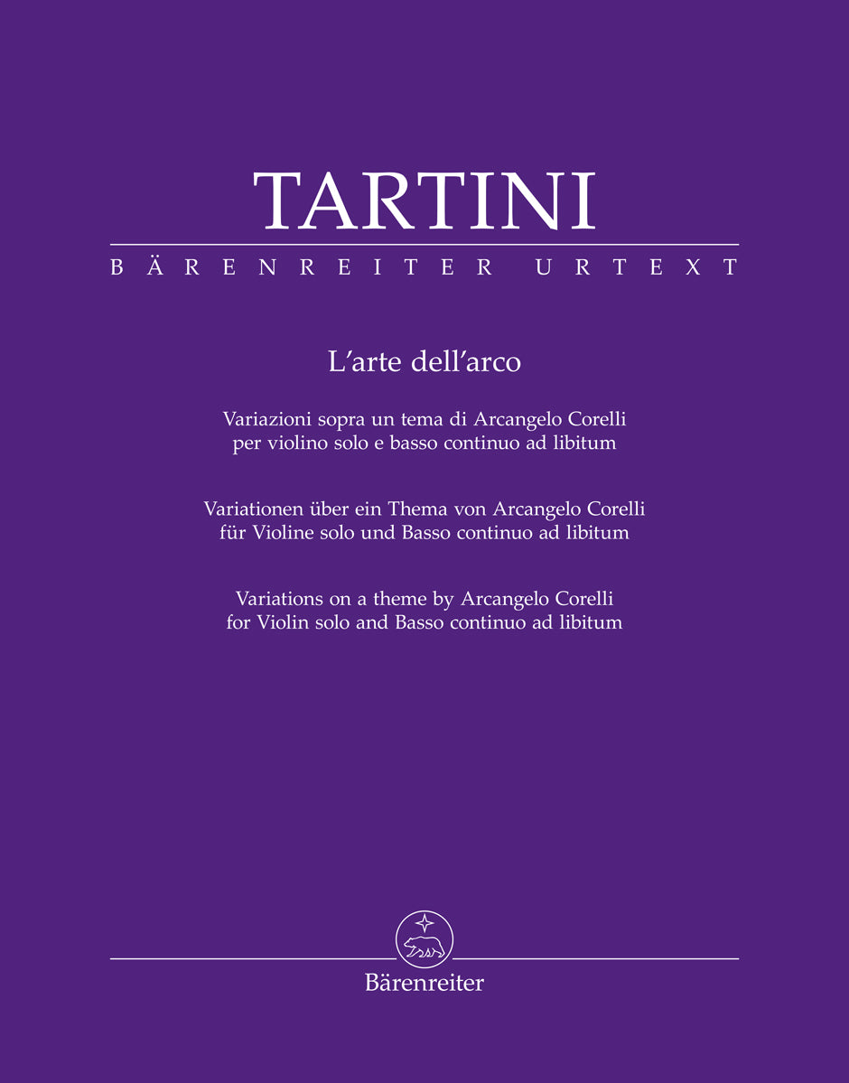 Tartini: L'arte dell'arco