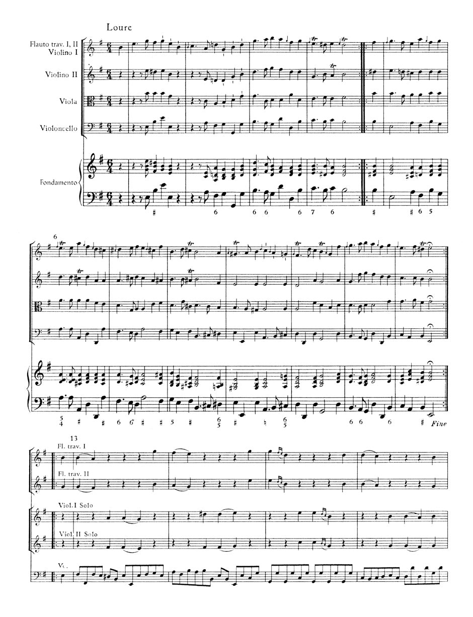 Telemann: Overture Suite and Conclusion in E Minor TWV 55:e1 & 50:5