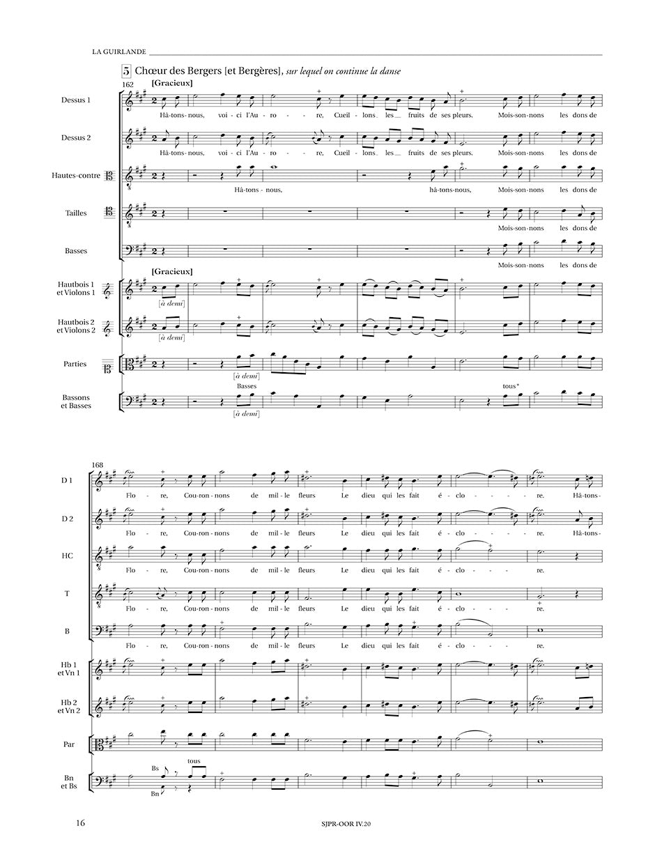Rameau: La Guirlande, RCT 42
