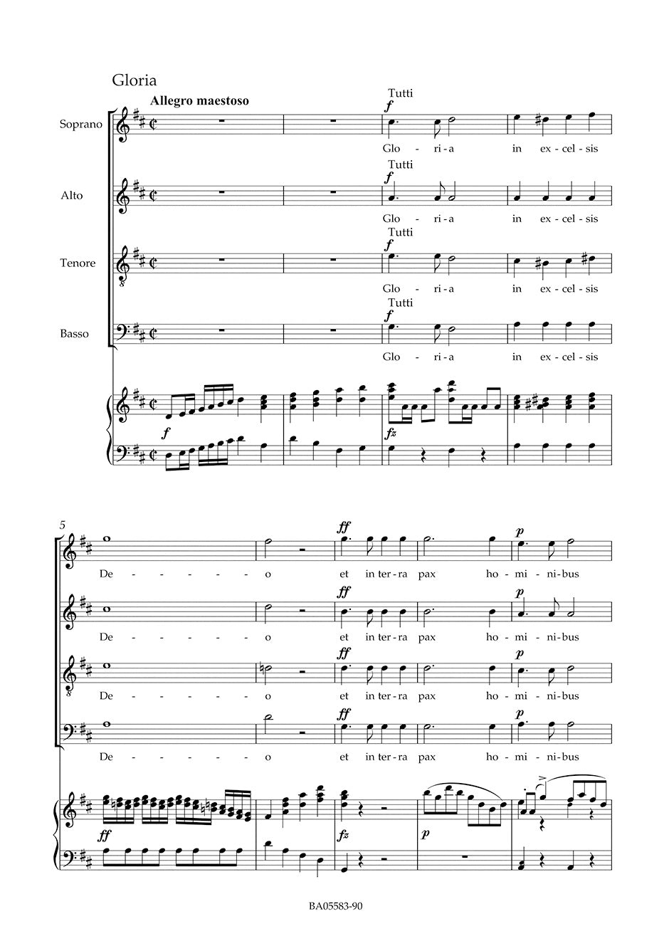 Schubert: Mass No. 2 in G Major, D 167 (Second Version)