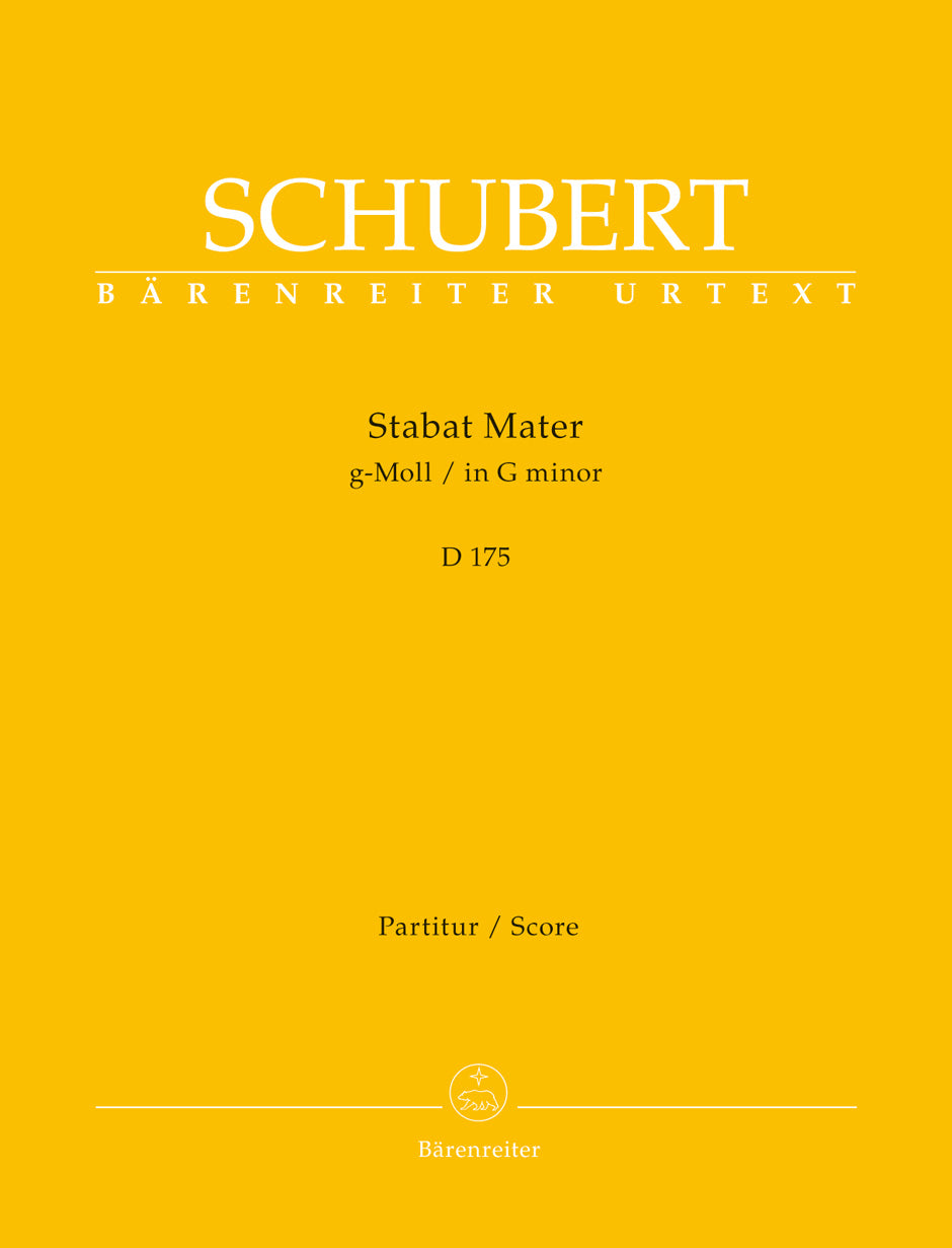 Schubert: Stabat Mater in G Minor, D 175