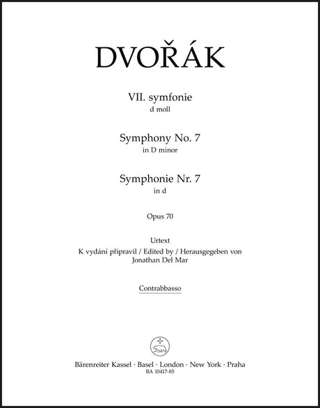 Dvořák: Symphony No. 7 in D Minor, Op. 70