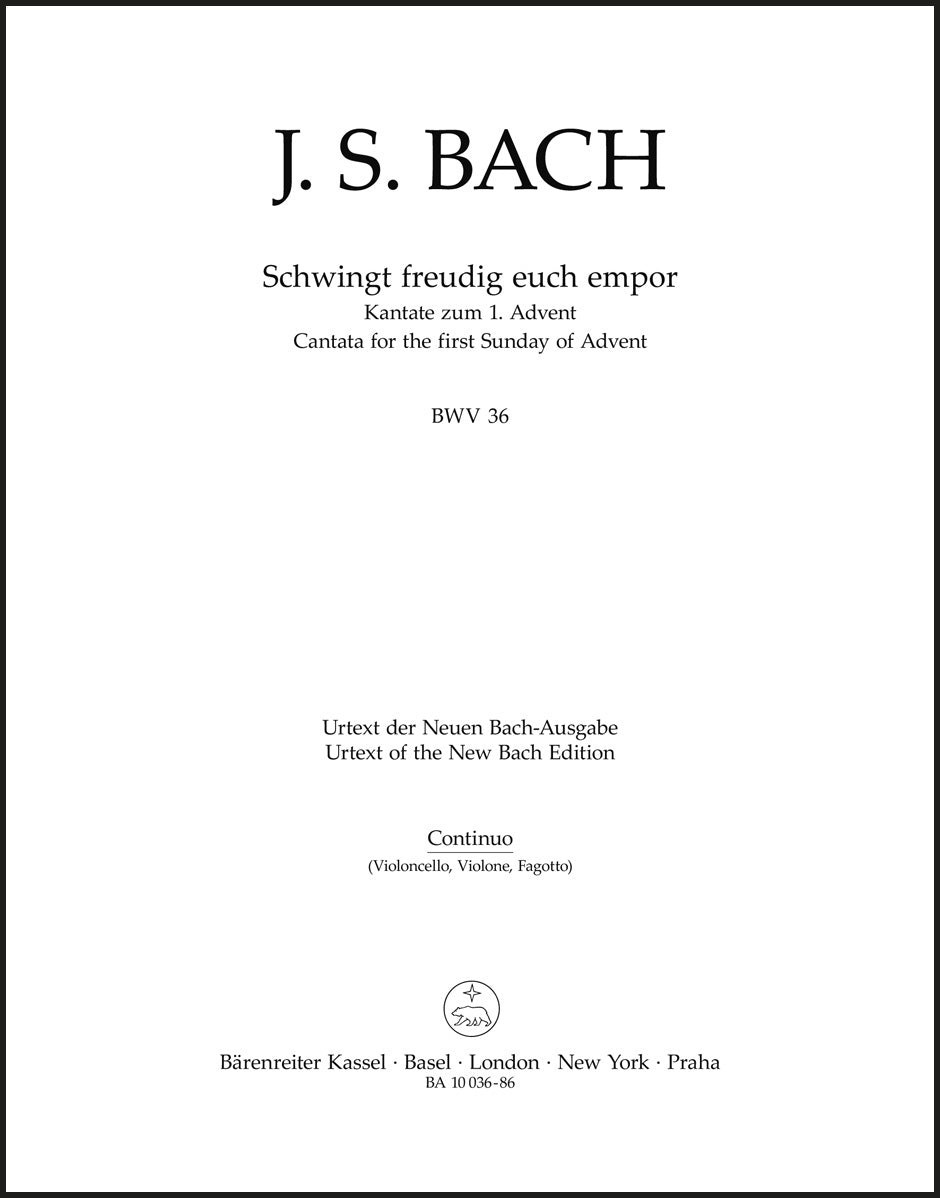Bach: Schwingt freudig euch empor, BWV 36