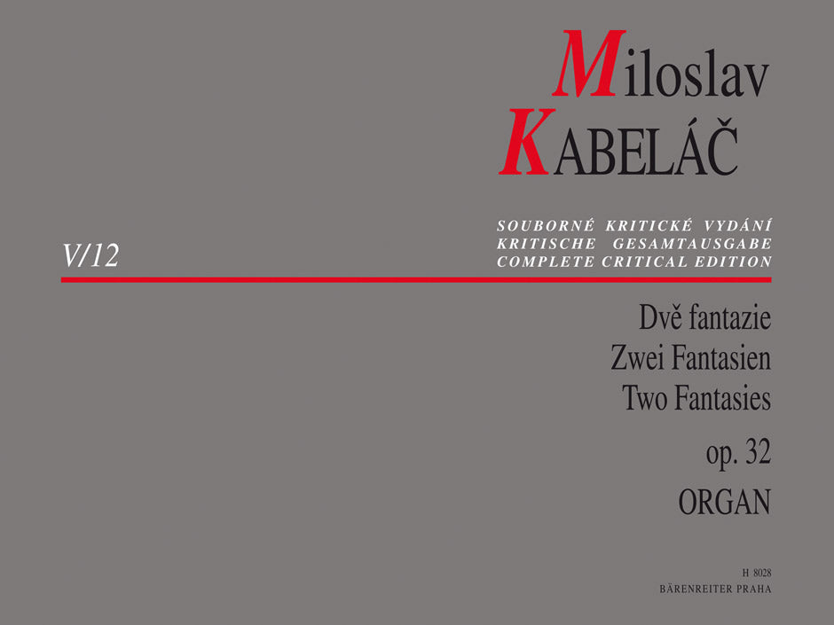 Kabelác: Two Fantasies, Op. 32