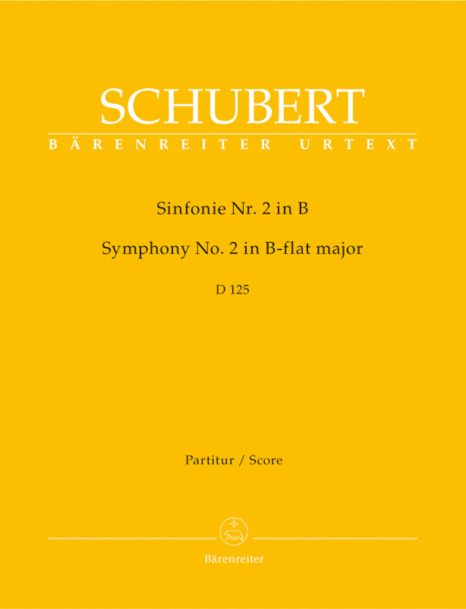 Schubert: Symphony No. 2 in B-flat Major, D 125