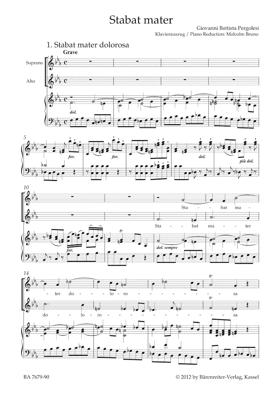 Pergolesi: Stabat mater