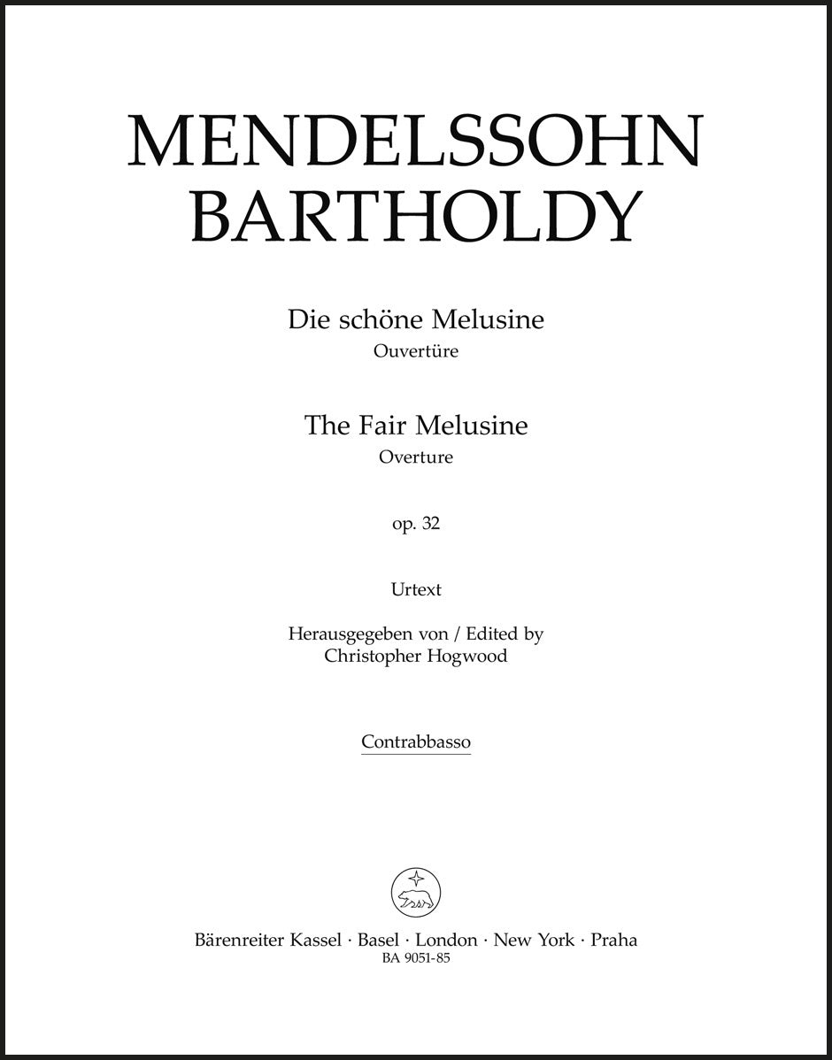 Mendelssohn: Die schöne Melusine, MWV P 12, Op. 32