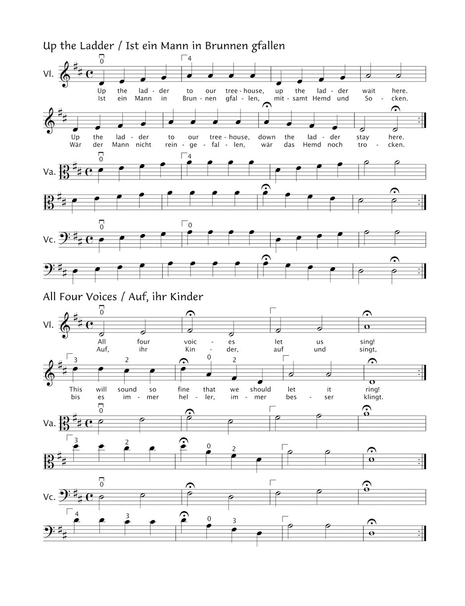 Early String Ensemble Playing