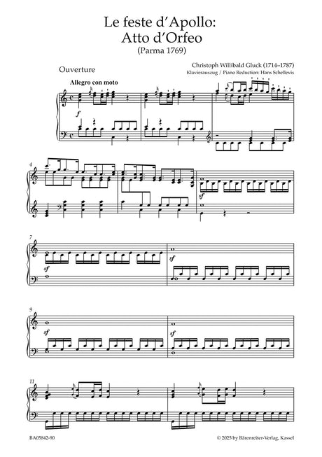 Gluck: Atto d'Orfeo