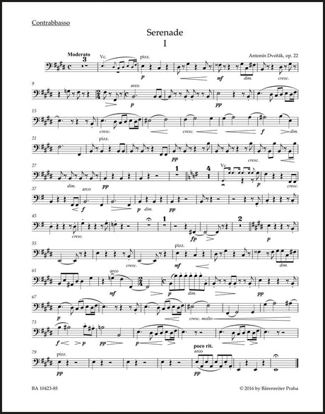 Dvořák: Serenade in E Major, Op. 22