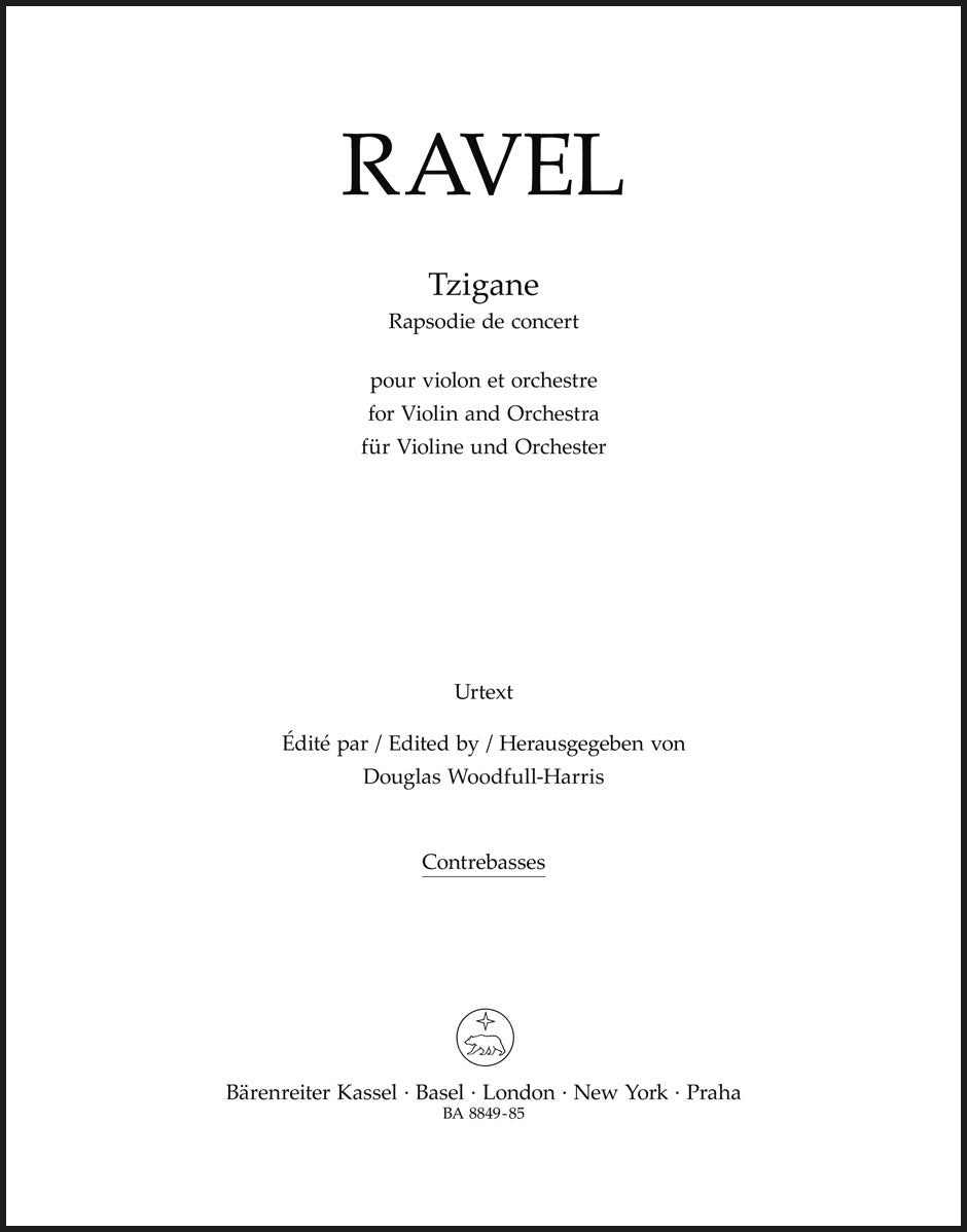 Ravel: Tzigane