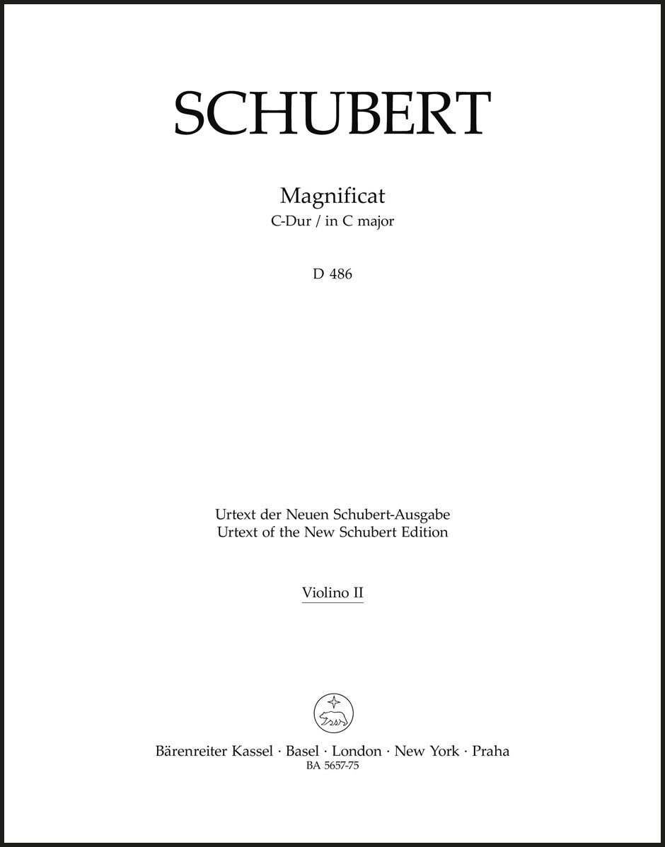 Schubert: Magnificat in C Major, D 486