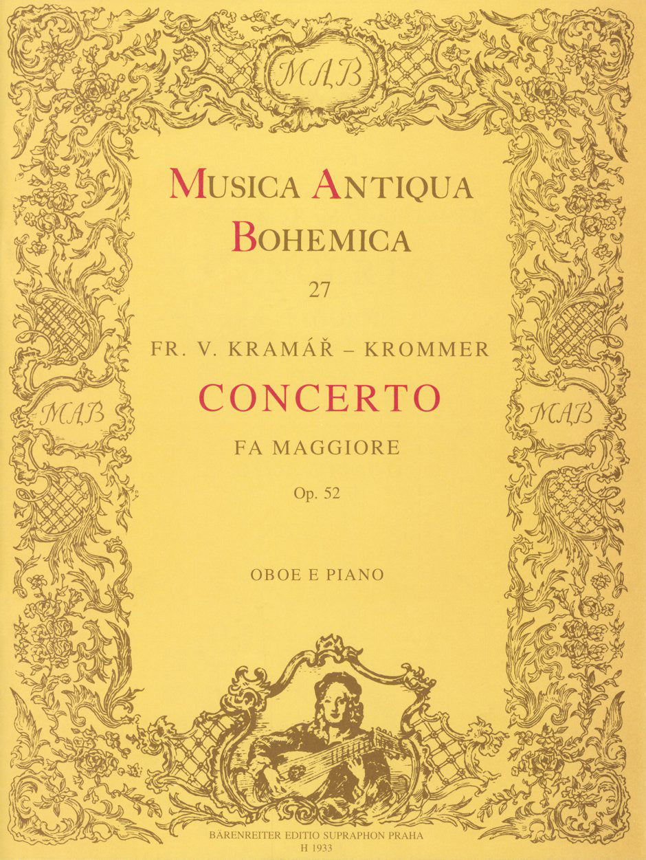 Krommer: Oboe Concerto in F Major, Op. 52
