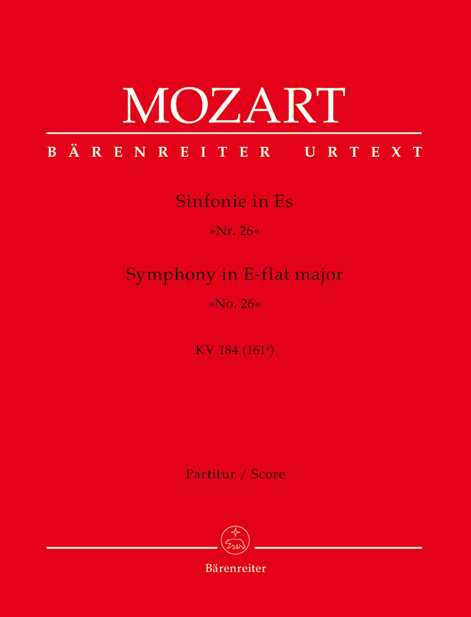 Mozart: Symphony No. 26 in E-flat Major, K. 184 (166a)