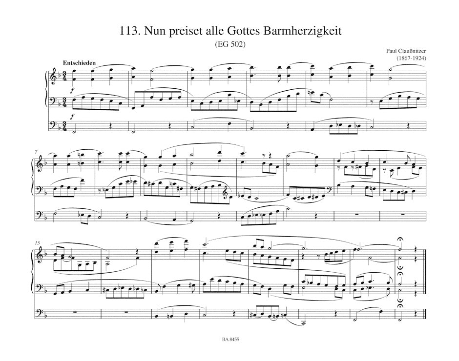 Chorale Preludes of the 19th Century - Volume 4