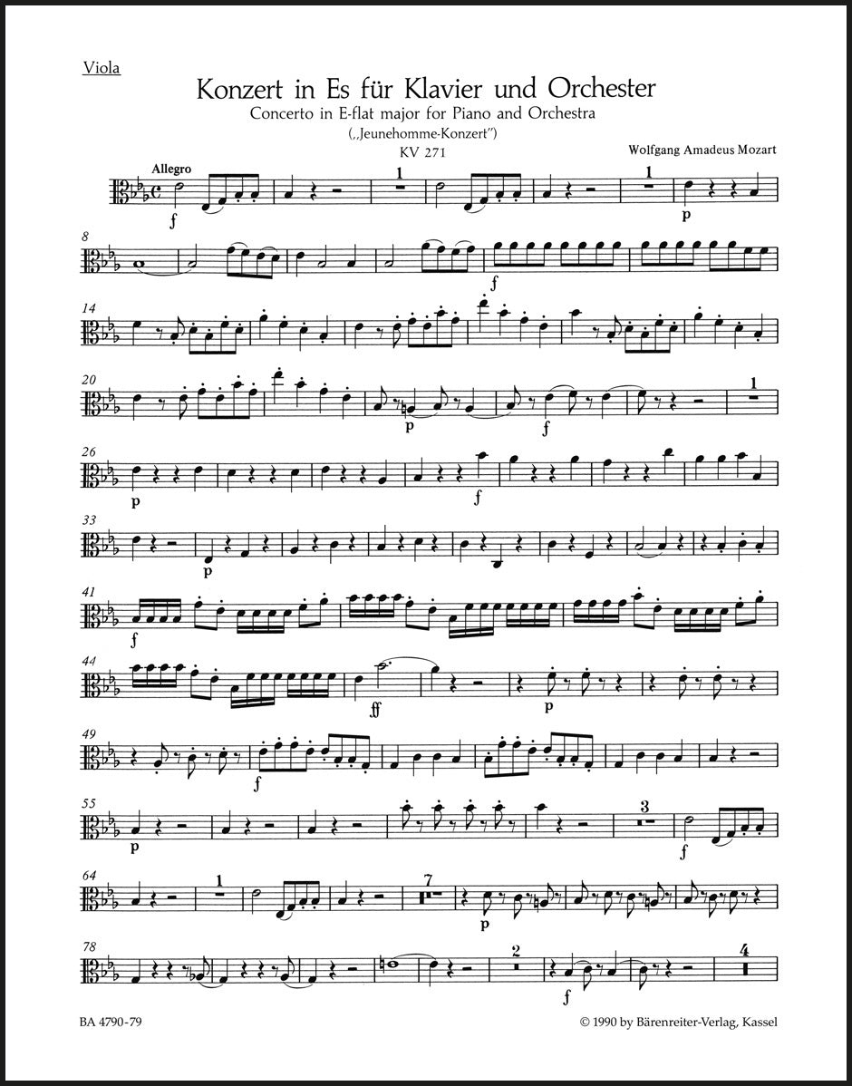 Mozart: Piano Concerto No. 9 in E-flat Major, K. 271