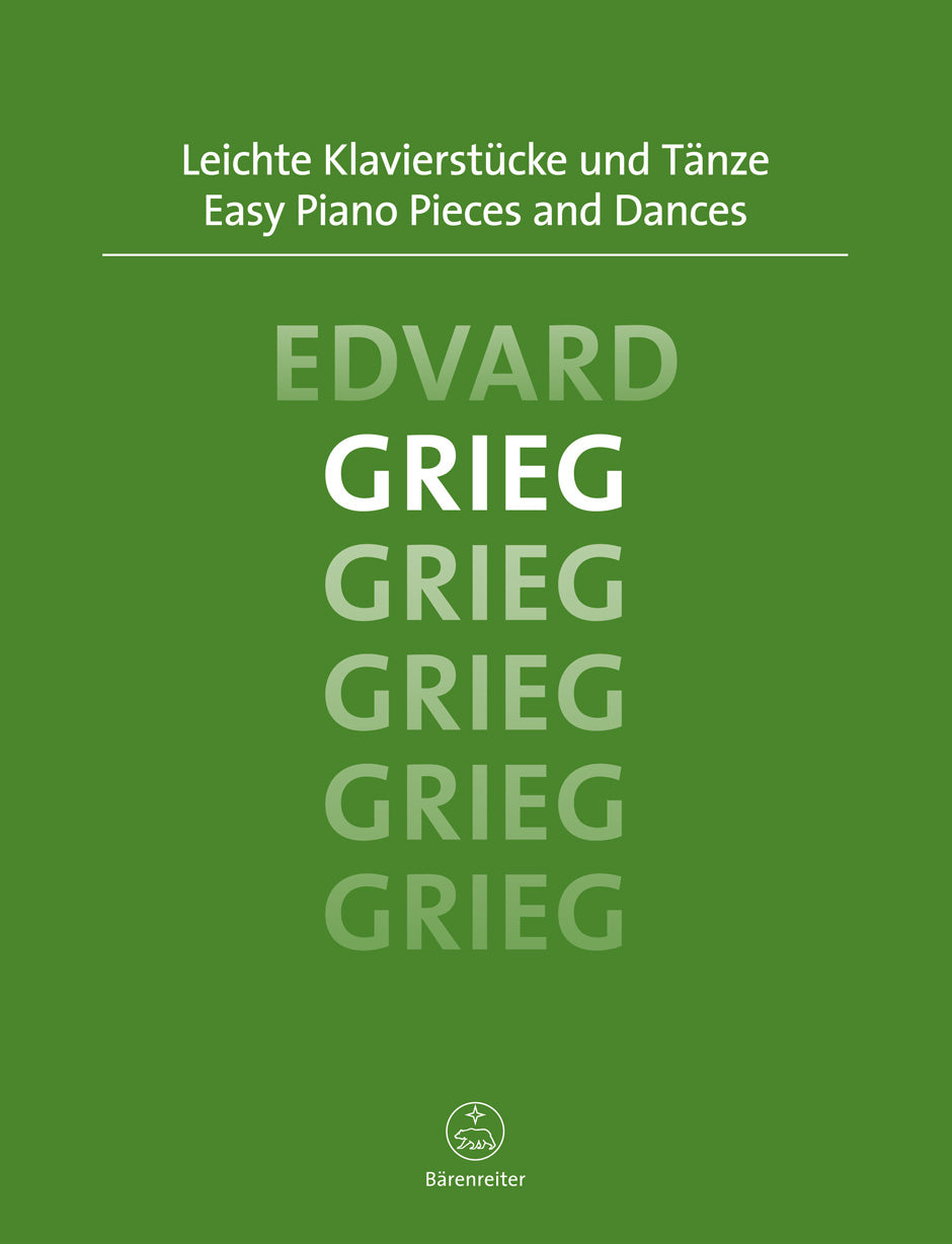 Grieg: Easy Piano Pieces and Dances