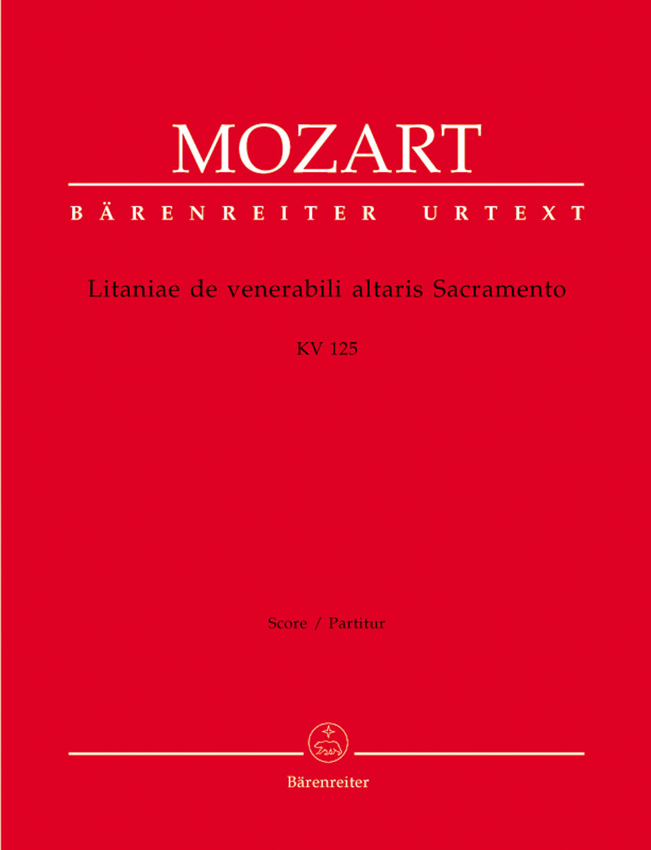 Mozart: Litaniae de venerabili altaris Sacramento, K. 125