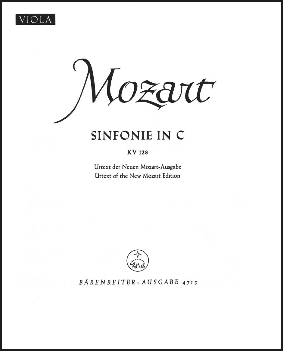 Mozart: Symphony No. 16 in C Major, K. 128