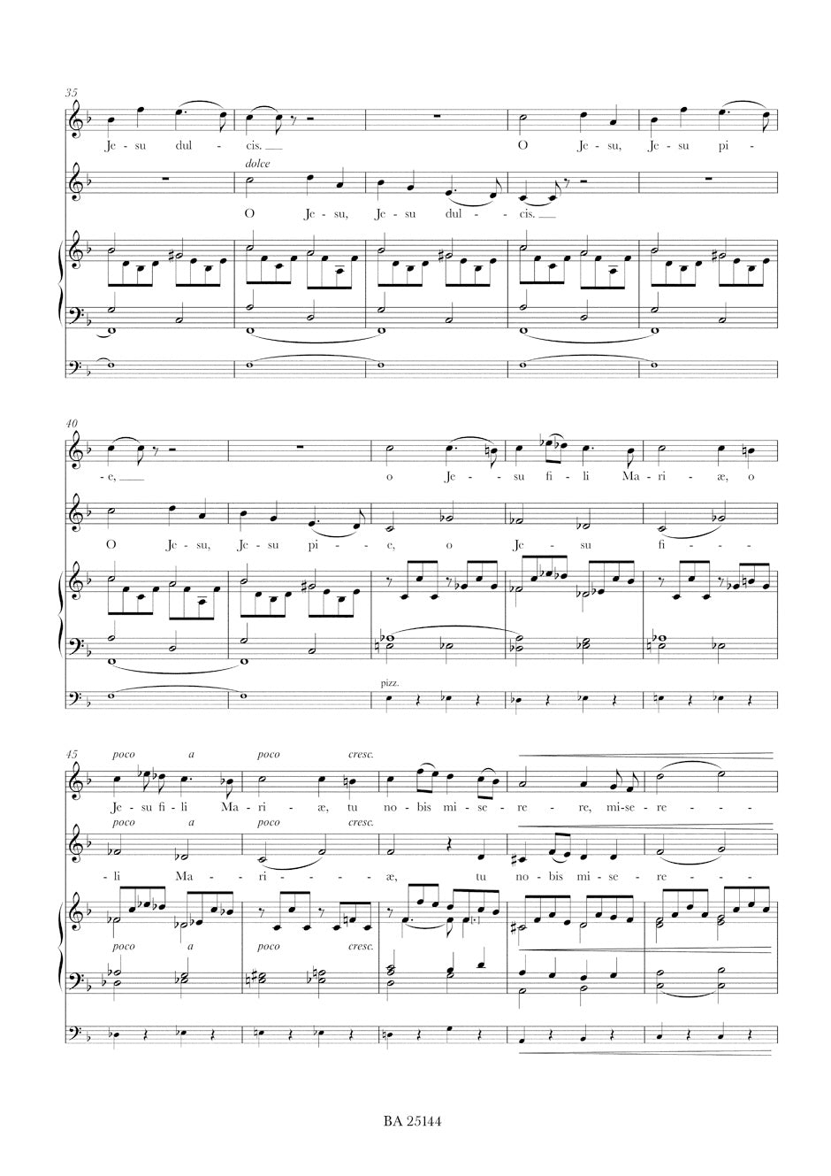 Fauré: Ave verum, Op. 65, No. 1, N 123