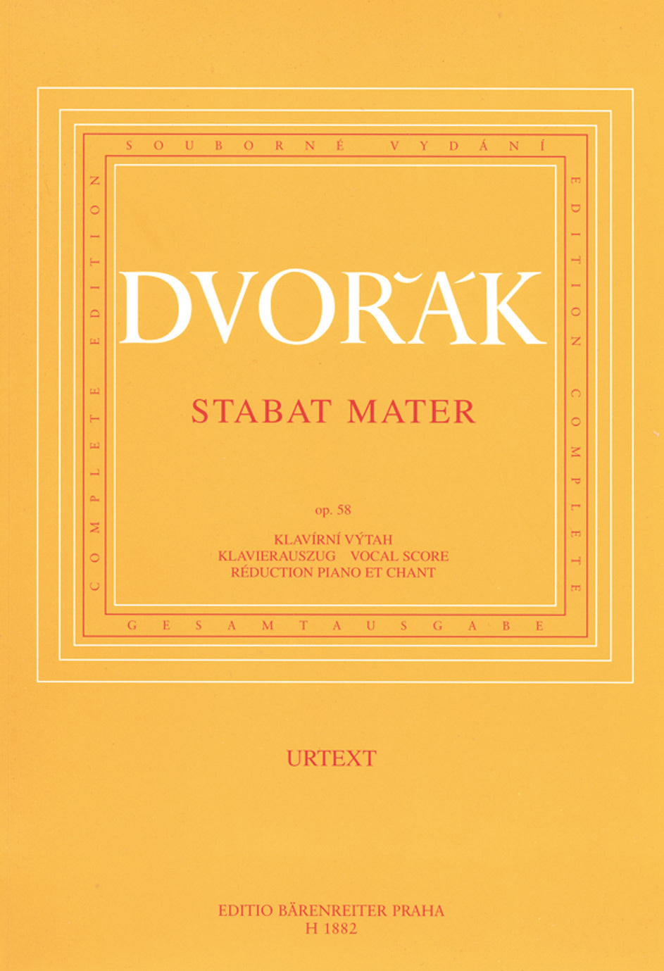Dvořák: Stabat Mater, Op. 58