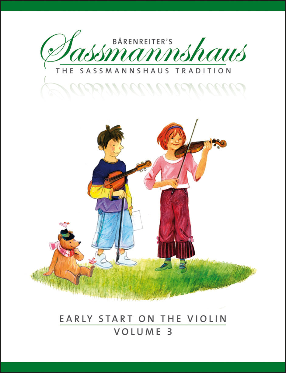 Sassmannshaus: Early Start on the Violin - Volume 3